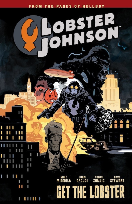 Front cover_Lobster Johnson Volume 4: Get The Lobster