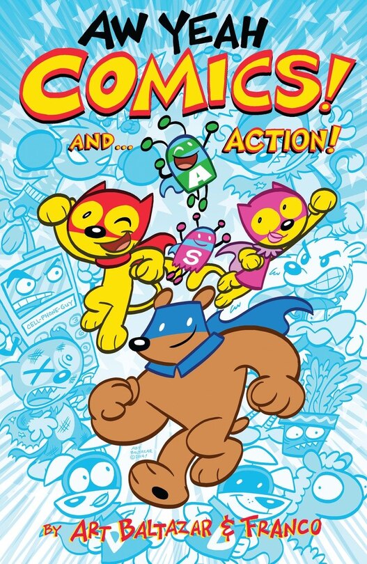 Front cover_Aw Yeah Comics! And... Action!