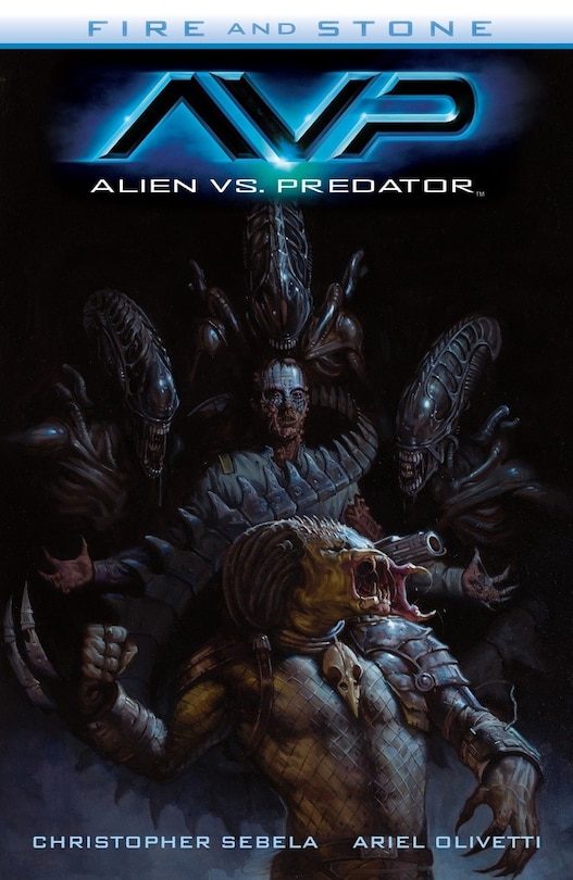 Front cover_Alien Vs. Predator: Fire And Stone