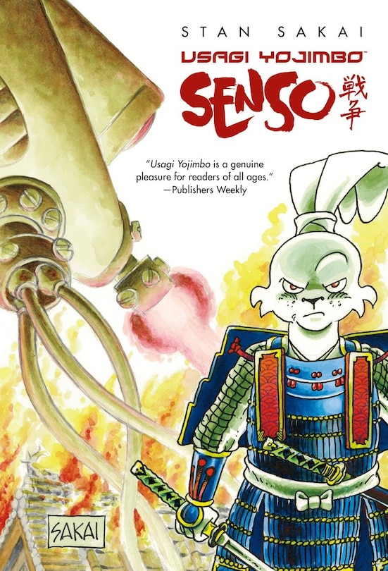 Couverture_Usagi Yojimbo: Senso
