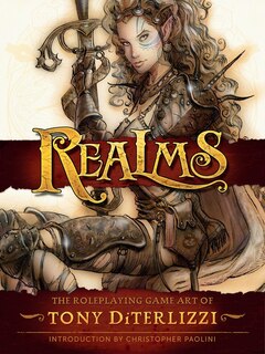 Front cover_Realms: The Roleplaying Art Of Tony Diterlizzi