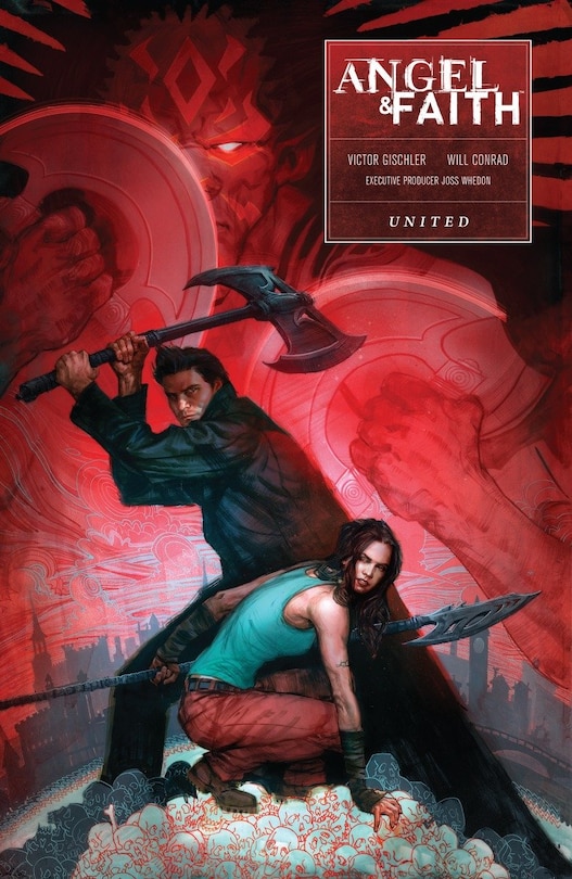 Front cover_Angel And Faith: Season Ten Volume 3 - United