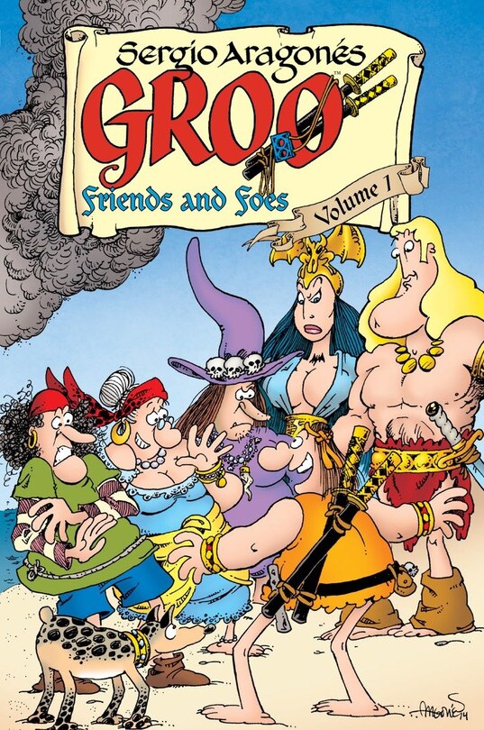 Front cover_Groo: Friends And Foes Volume 1