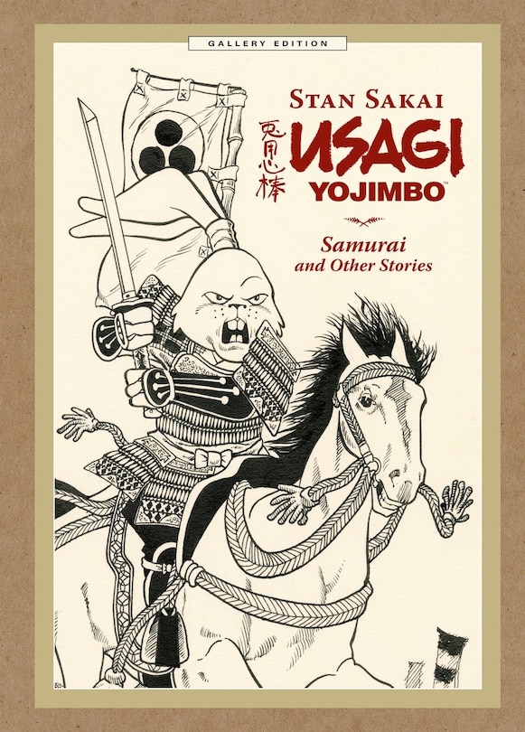 Front cover_Usagi Yojimbo Gallery Edition Volume 1: Samurai And Other Stories
