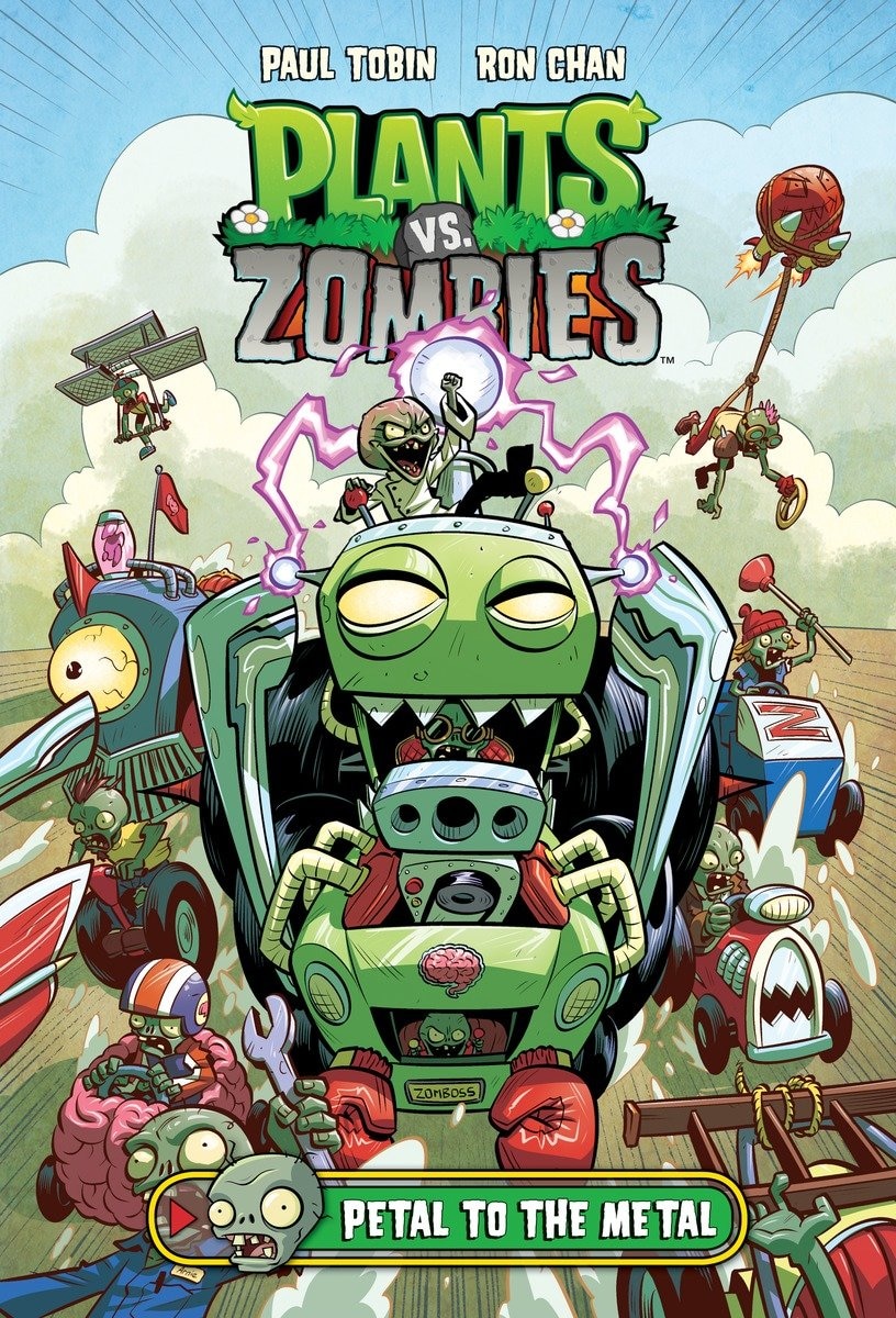 Plants Vs. Zombies Volume 5: Petal To The Metal Book By Paul