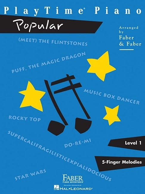 Front cover_PlayTime Piano Popular - Level 1