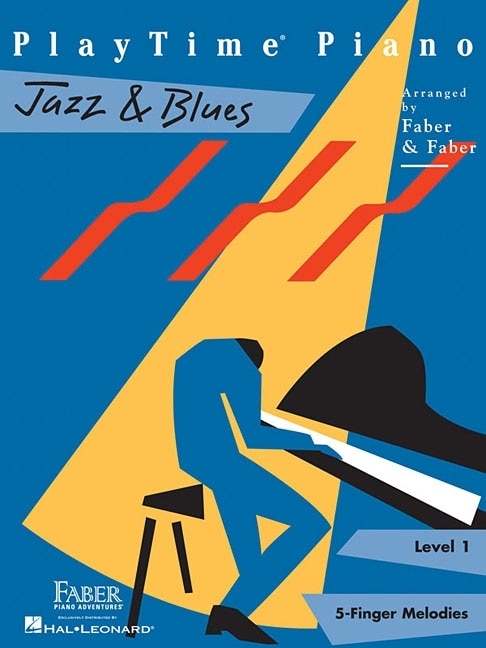 Front cover_PlayTime Piano Jazz & Blues - Level 1