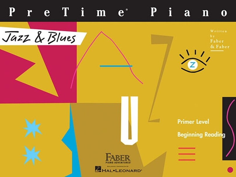Front cover_PreTime Piano Jazz & Blues - Primer Level