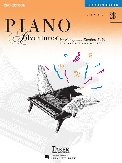 Front cover_Piano Adventures - Lesson Book - Level 2B
