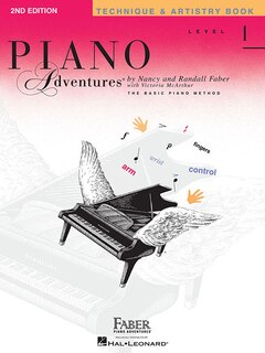 Front cover_Piano Adventures - Technique & Artistry Book - Level 1