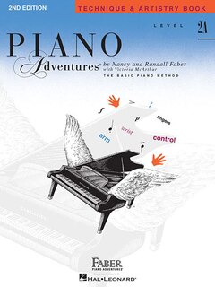 Front cover_Piano Adventures - Technique & Artistry Book - Level 2A
