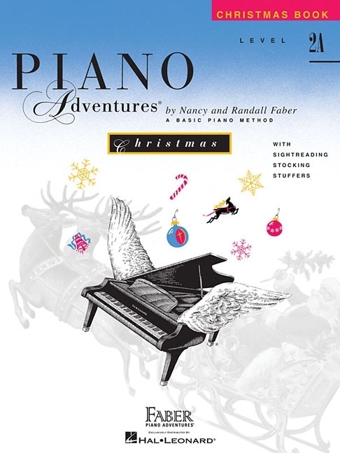 Front cover_Piano Adventures - Christmas Book - Level 2A