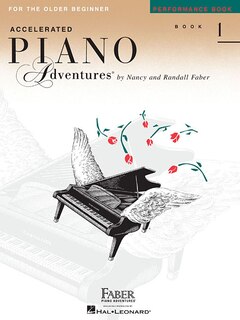 Front cover_Accelerated Piano Adventures for the Older Beginner - Performance Book 1