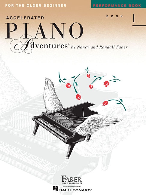 Front cover_Accelerated Piano Adventures for the Older Beginner - Performance Book 1