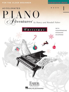 Front cover_Accelerated Piano Adventures for the Older Beginner - Christmas Book 1