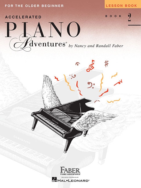 Front cover_Accelerated Piano Adventures for the Older Beginner - Lesson Book 2