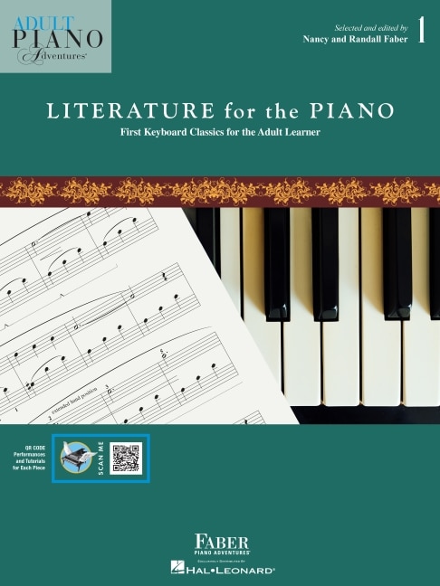 Front cover_Adult Piano Adventures Literature for the Piano Book 1 - First Keyboard Classics for the Adult Learner (Book/Online Media)