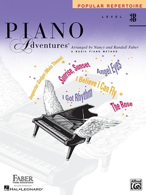 Front cover_Piano Adventures - Popular Repertoire Book - Level 3B