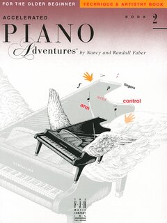 Front cover_Accelerated Piano Adventures for the Older Beginner - Technique & Artistry Book 2