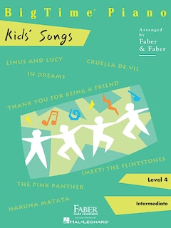 Front cover_BigTime Piano Kids' Songs - Level 4