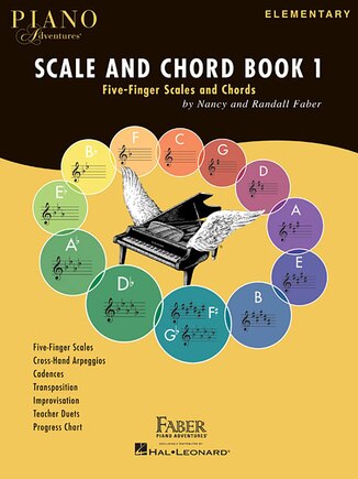 Piano Adventures - Scale and Chord Book 1