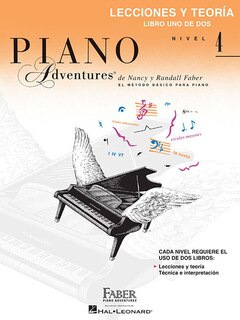 Libro De Lecciones Y Teoria, Nivel 4: Faber Spanish Edition Level 4 Lesson & Theory Book
