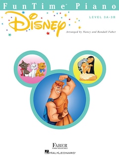 Front cover_FunTime Piano Disney - Level 3A-3B