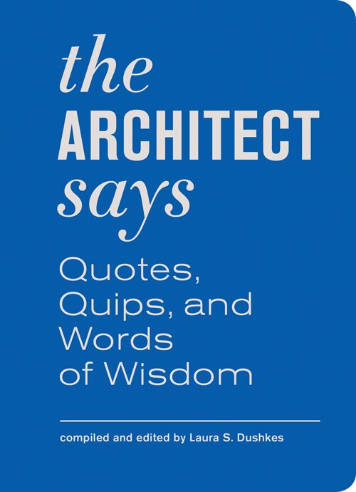 Front cover_The Architect Says