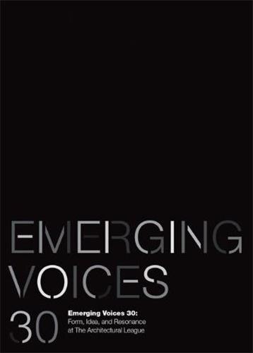 Front cover_Thirty Years Of Emerging Voices