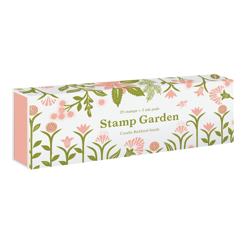 Stamp Garden: (25 stamps, 2 ink colors, assorted plant and flower parts, perfect for scrapbooking, printmaking, diy crafts, and journals)