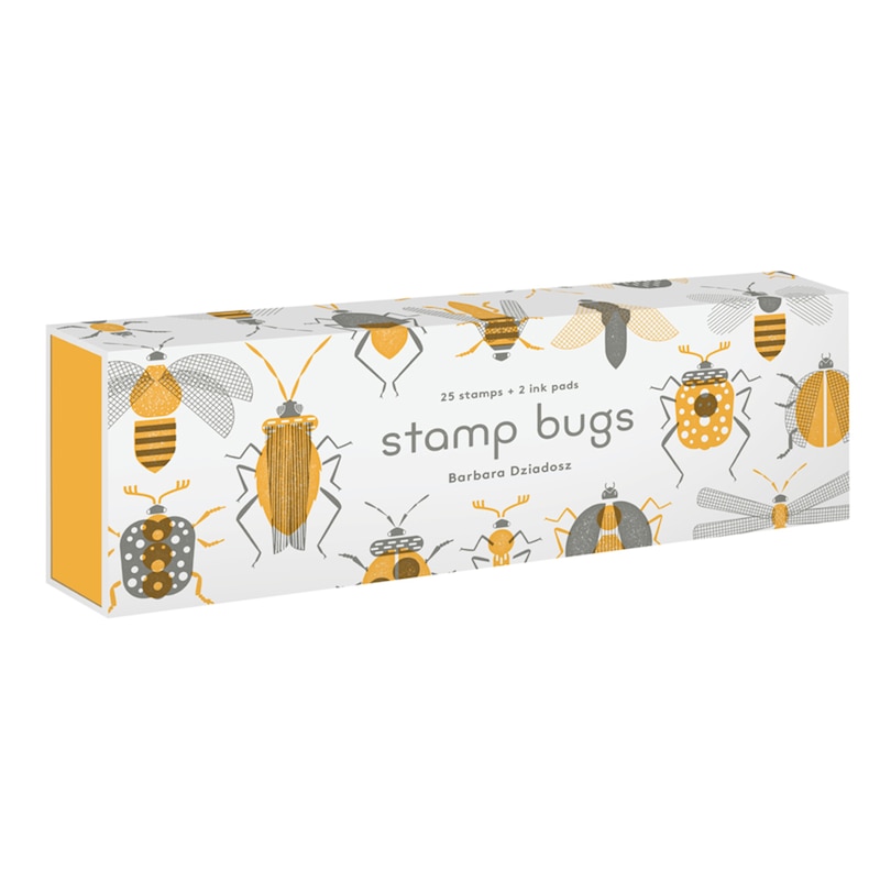 Front cover_Stamp Bugs (25 stamps, 2 ink colors)