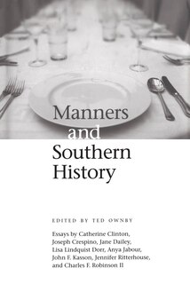 Couverture_Manners And Southern History