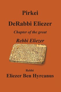 Couverture_Pirkei DeRabbi Eliezer - Chapter of the great Rebbi Eliezer
