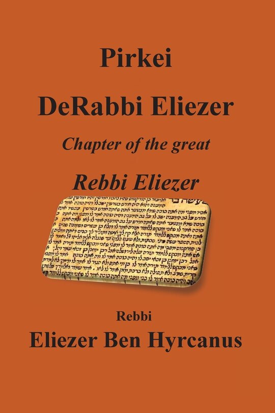 Couverture_Pirkei DeRabbi Eliezer - Chapter of the great Rebbi Eliezer