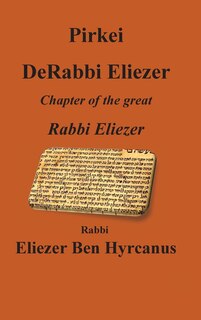 Couverture_Pirkei DeRabbi Eliezer - Chapter of the great Rebbi Eliezer
