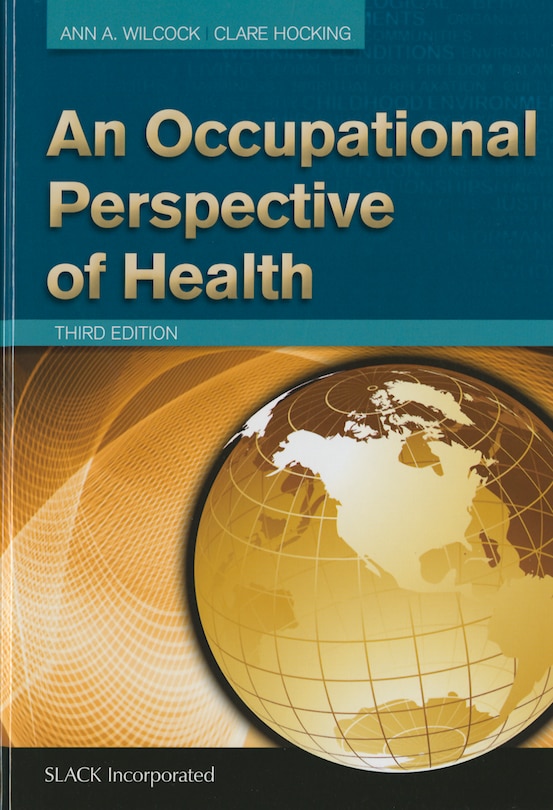 Front cover_An Occupational Perspective Of Health