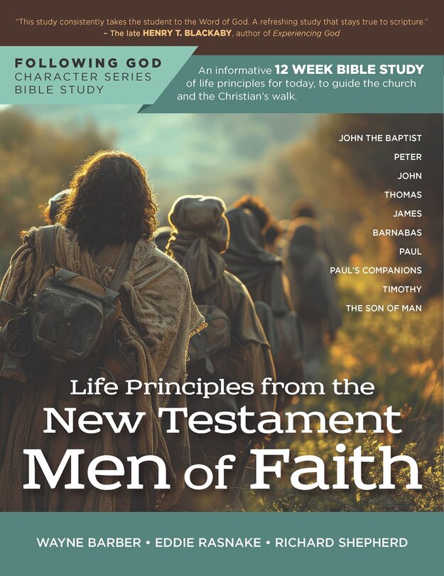 Front cover_Following God Life Principles from the New Testament Men of Faith