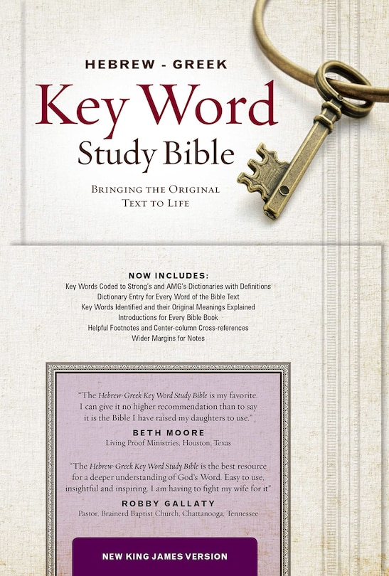 Front cover_The Hebrew-Greek Key Word Study Bible