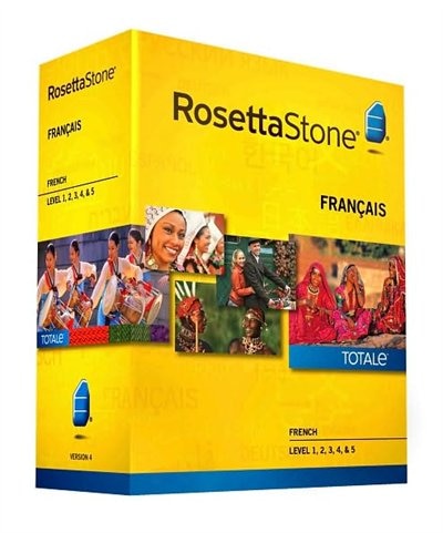 ROSETTA STONE FRENCH LEVEL 1-5 SET