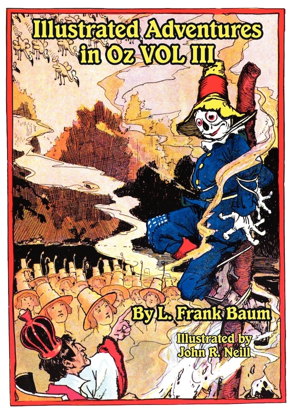 Front cover_Illustrated Adventures In Oz Vol Iii