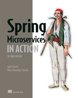 Front cover_Spring Microservices in Action, Second Edition