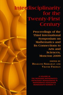 Front cover_Interdisciplinarity for the 21st Century