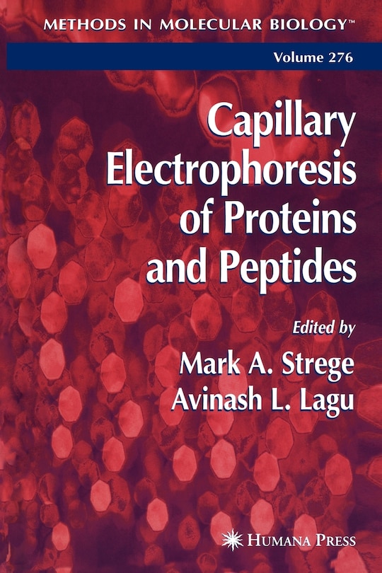 Front cover_Capillary Electrophoresis of Proteins and Peptides