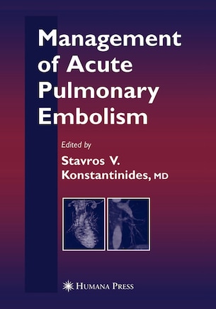 Management of Acute Pulmonary Embolism