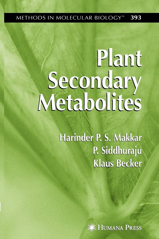 Front cover_Plant Secondary Metabolites