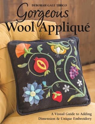 Front cover_Gorgeous Wool Appliqué