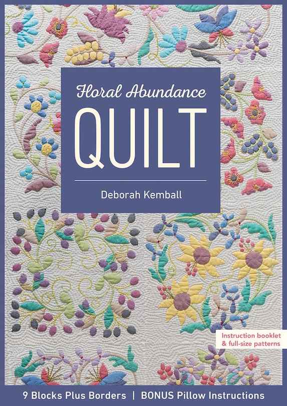 Couverture_Floral Abundance Quilt