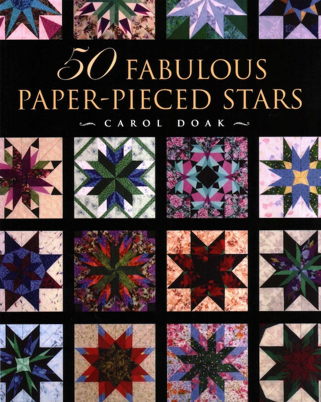 Front cover_50 Fabulous Paper-pieced Stars