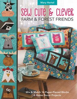Couverture_Sew Cute & Clever Farm & Forest Friends