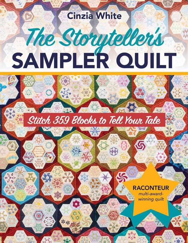 Front cover_The Storyteller's Sampler Quilt